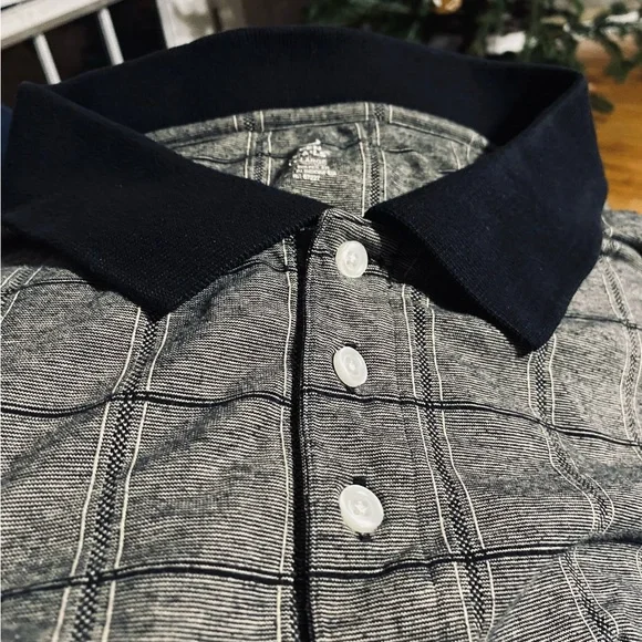 Open Trails Men's Windowpane Pattern Polo Size XXLarge - Picture 13 of 16